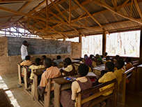 Image: Emma Carter travelled to Ghana for the Compulsory Basic Education (CBE) Tracer Study.